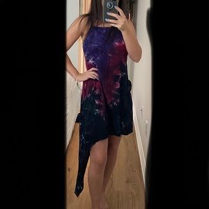 Shop Planet Blue asymmetrical dress/cover up